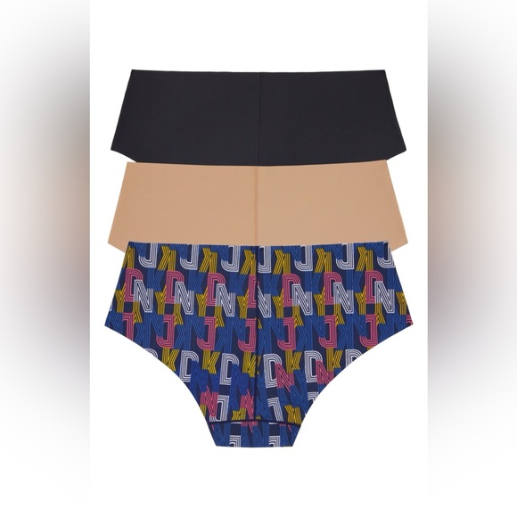 (6) DKNY Litewear Cut Anywhere Assorted 3-Pack Hipster Briefs - Picture 14 of 16